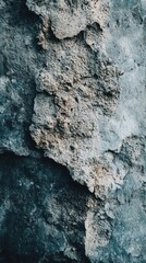Fototapeta premium A close-up of a textured rock surface with various shades of gray and earthy tones.