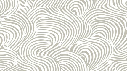 Obraz premium Aesthetic wallpapers group: abstract grey wavy and edgy lines with delicate texture over a broken white background.