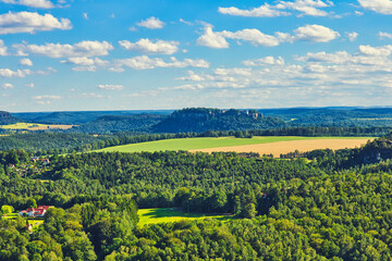 Elbsandsteingebirge - Gebirge - S&auml;chsische Schweiz - Deutschland - Sachsen - Gebirge - Berg - Berge - Fels - Beautiful - Saxon Switzerland