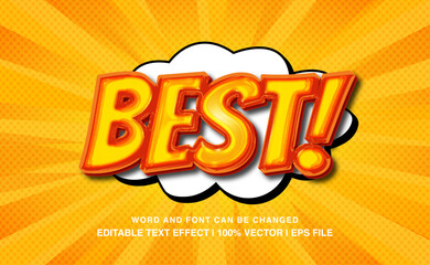 editable 3d bold best typeface
