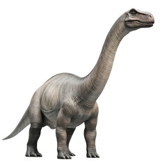 Obraz premium A large dinosaur standing on a white background Transparent Background