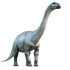 Obraz premium A large dinosaur standing on a white background Transparent Background