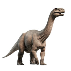 Obraz premium A large dinosaur is standing on a white background Transparent Background