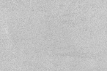 Light gray color abstract faux leather pattern for design element. Close-up view photography of shade white color surface level artificial leather material, background texture for background