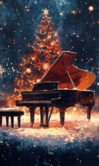 Christmas piano concert