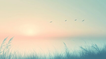Subtle gradient background with soft, muted tones for calming visuals.