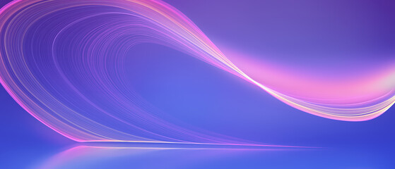 Big Light Wave Background With Vibrant Colors