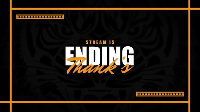 animated stream overlays, starting screen, offline screen, right back screen, ending screen, twitch overlays