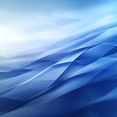 Fototapeta premium Abstract blue waves create a calming and modern background for any project.