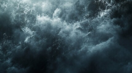 Obraz premium Abstract Dark Water Textures Creating a Captivating Wavelike Pattern : Generative AI
