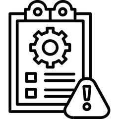 Risk Management Icon