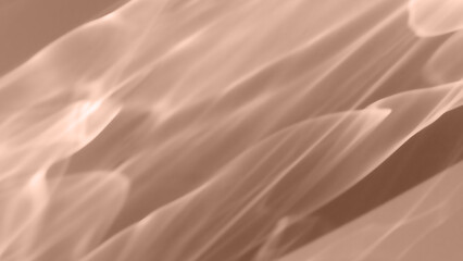Abstract bokeh banner background mocha mousse colored, natural sunlight flare, trend color year...