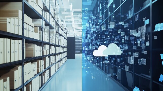 Digital Transformation From Physical Archives to Cloud-Based Storage Solutions