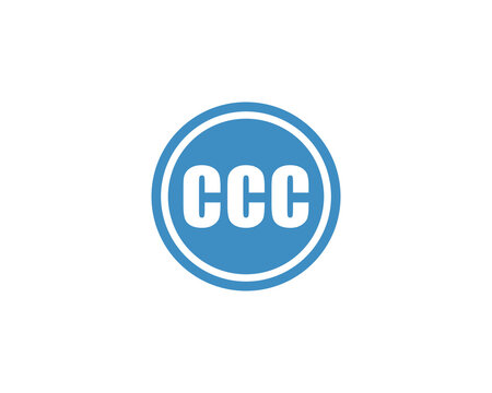 CCC Logo design vector template. CCC