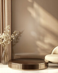 minimalism, mocha mousse, catwalk, color 2025, texture, abstract design, 