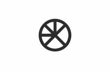 Obraz premium creative pie chart icon and logo vector illustration