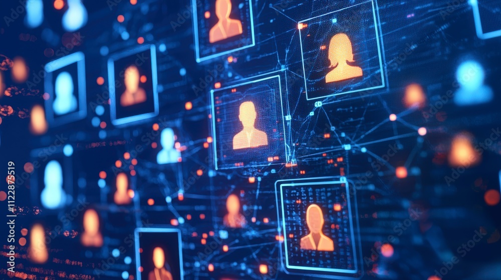 Aufkleber security risk breachidentity theft awareness digital world infographic cybersecurity close-up view d