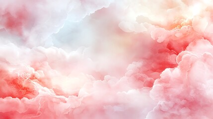 Artistic view of ethereal clouds colorful abstract sky transformation concept