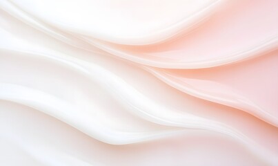 Obraz premium texture and color palette of a translucent pink gel cream, Generative AI 
