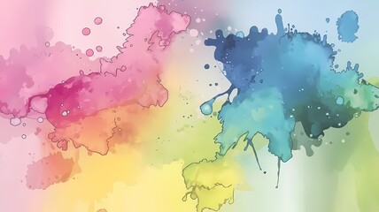 Fototapeta premium abstract watercolor background