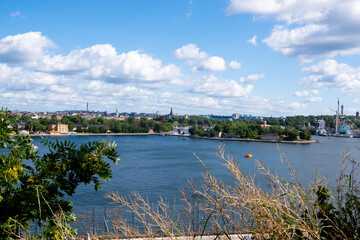 Panoramic view of Stockholm archipelago