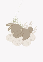 Sleepy bunny cloud.eps