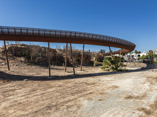 Elevated Pathway in Paphos Cyprus