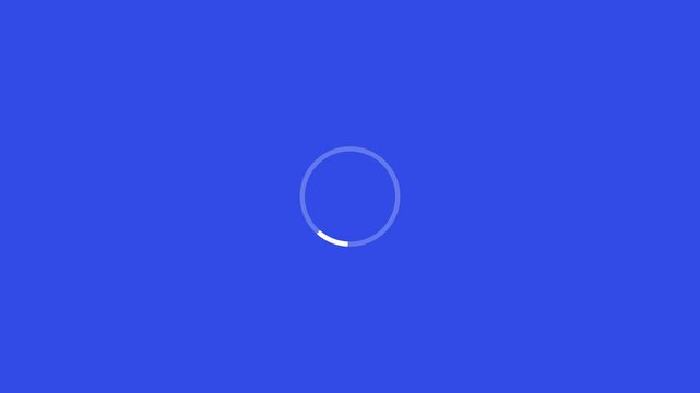A page loading animation.