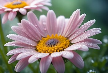 Obraz premium Daisy flowers, outdoor macro shot
