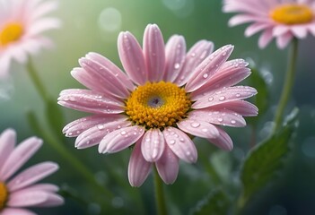 Obraz premium Daisy flowers, outdoor macro shot