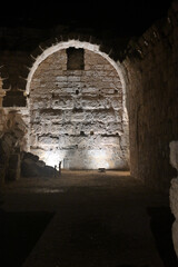 Caesarea National Park at Night