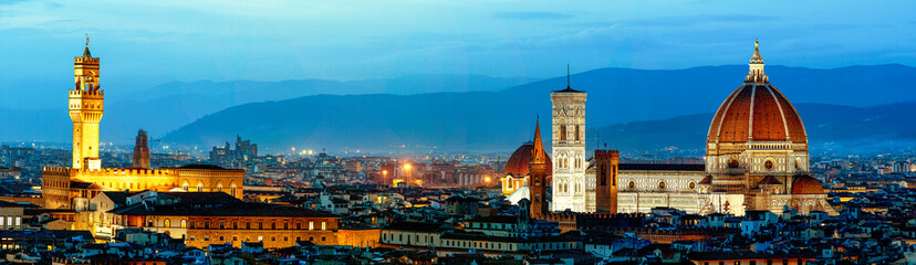 FIRENZE PANORAMA NOTTURNO