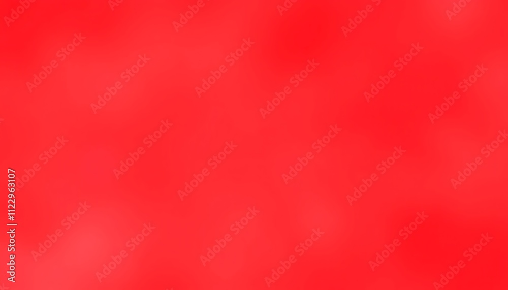 Poster Red Abstract Background/Blurred Texture/ Soft Focus/ Gradient Shade/ Vivid Color/ Smooth Surface/ The image features a smooth gradient and minimal details