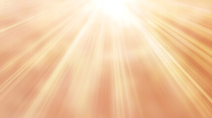 Obraz premium Golden light rays shining down, creating warm and soft atmosphere