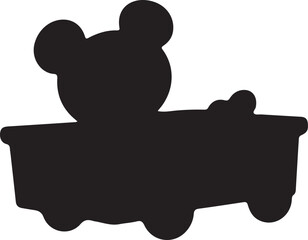 illustration of a silhouette of a person