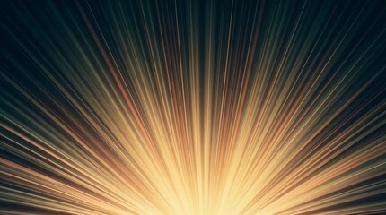 Obraz premium Dynamic rays of light creating a vibrant abstract background with warm tones