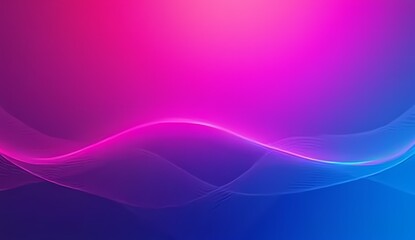Vibrant Gradient Wave Pattern