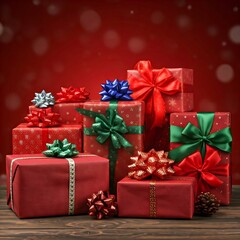 Fototapeta premium Christmas gifts