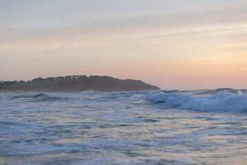 Obraz premium Beautiful morning view of Long Reef, Sydney, Australia.