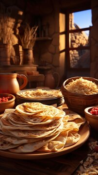 La maquina antigua de hacer tortillas de ma&Atilde;&shy;z est&Atilde;&iexcl; funcionando muy bien.  