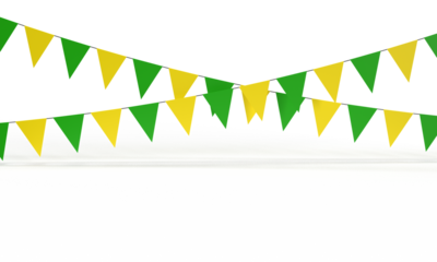 Flag street triangle green yellow color symbol sign decoration saint patrick day 17 seventeen day march month spring celtic event greeting travel 2025 year event beer irish ireland festival clover art