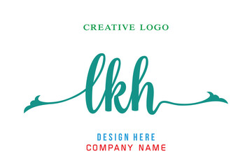LKH lettering logo is simple, easy to understand and authoritative
