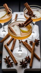 Cold lemonade cocktail of fresh grapefruit juice alcohol and ice cubes