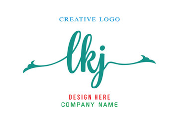 LKJ lettering logo is simple, easy to understand and authoritative