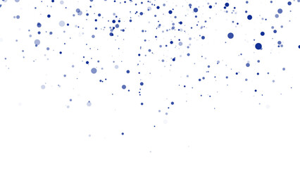 Vector abstract space dust. Magic snow on white background. Dust particles with bokeh effect. Flying glitter dots in infinite. Starfall in the sky.