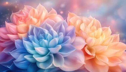 Obraz premium Artistic concept Vibrant, colorful flowers blossoming from neurons, symbolizing brain growth, healing, and neural regeneration This digital artwork depicts the beauty of neuroplasticity, showcasing
