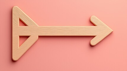 Creative arrow design for visual communication graphic design studio modern concept minimalist