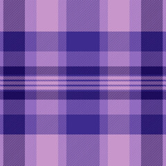 Formal vector seamless plaid, comfort texture fabric background. Flooring textile pattern tartan check in indigo and pastel colors.