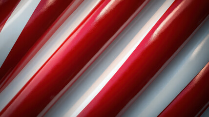 Fototapeta premium Candy Cane Stripes