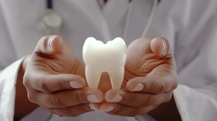 Dental health awareness educational content for tooth care in clinical environments